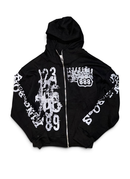 Black EightBall Hoodie