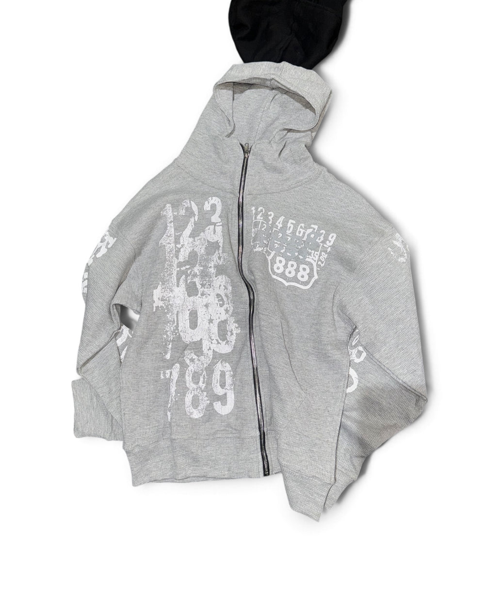 Grey EightBall Hoodie