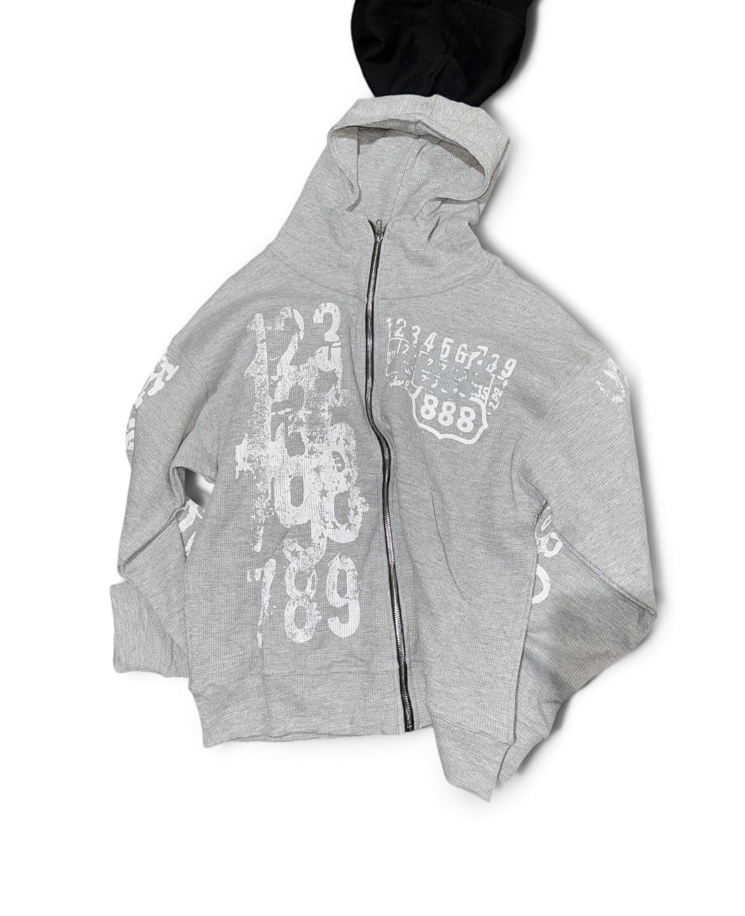 Grey EightBall Hoodie