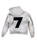 Grey “7” Strip Hoodie