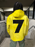 Yellow “7” Strip Hoodie