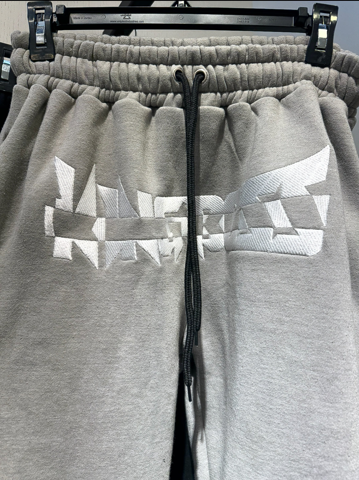 Grey “Dragon” Flared Sweats