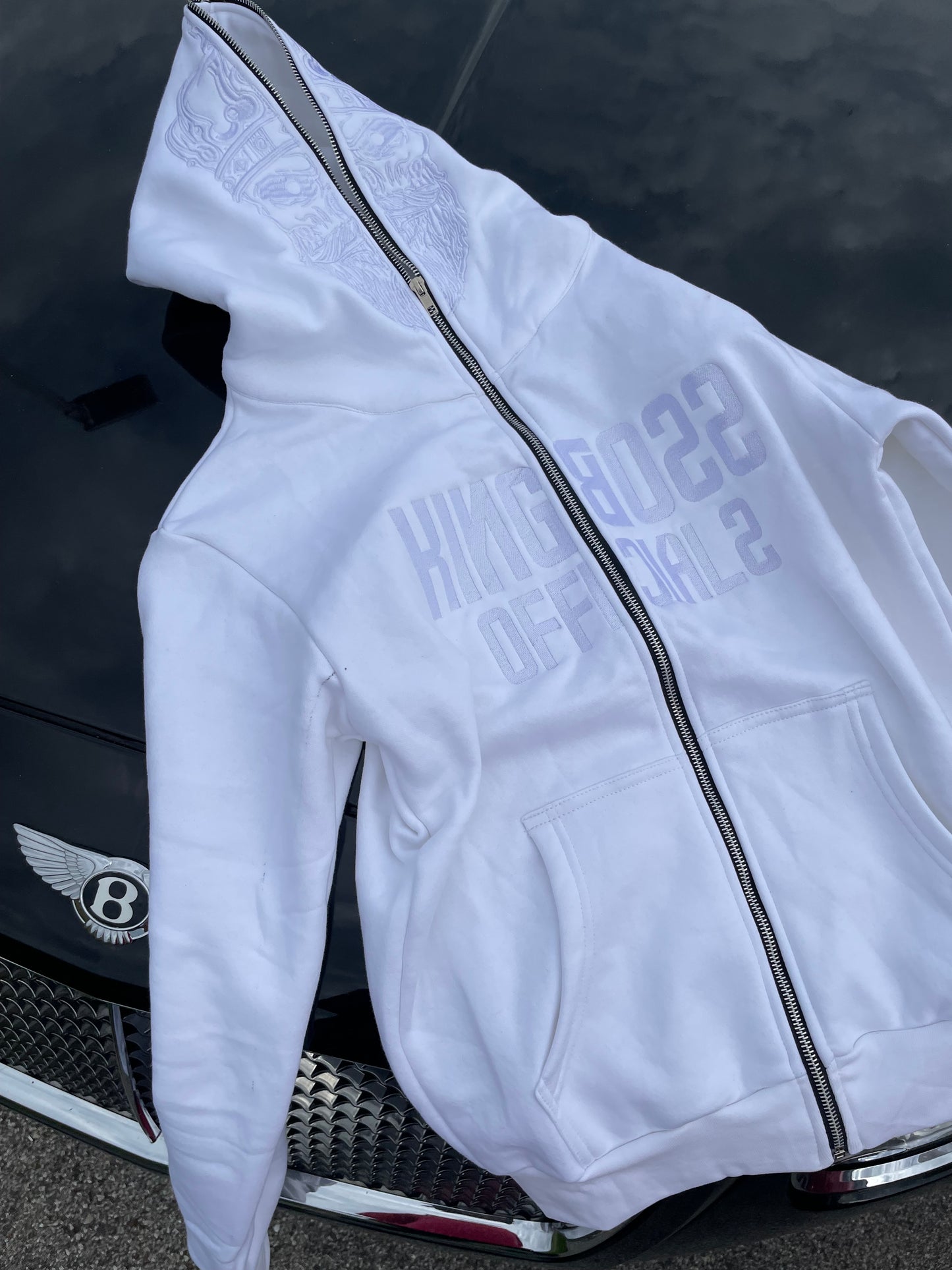 Ice White Full Zip