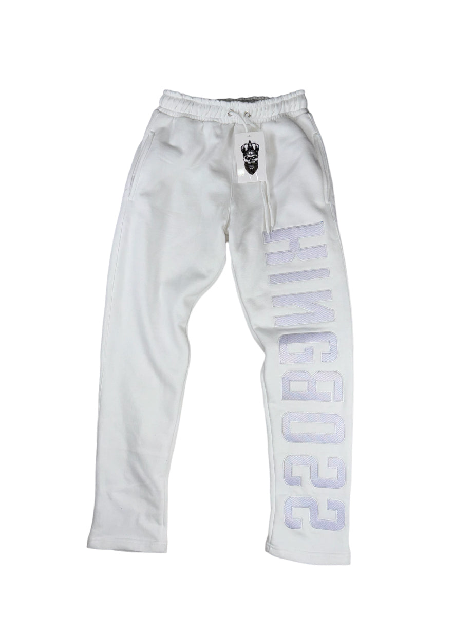 Ice White Joggers