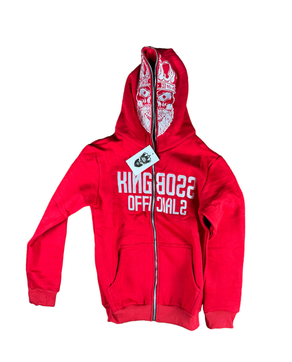 Red & White KBO Full Zip