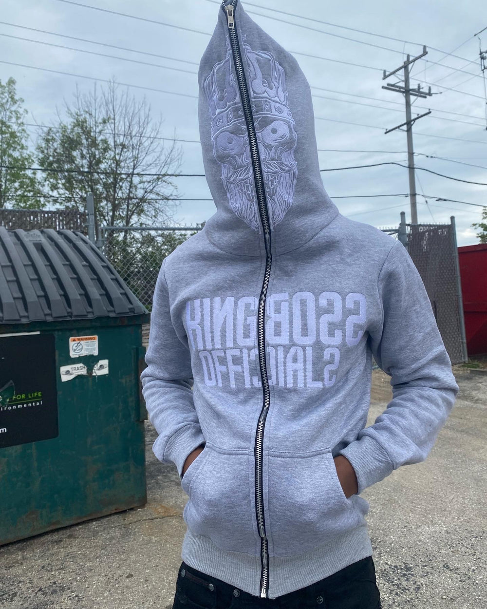 Grey KBO Full Zip