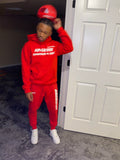 “KBLW” Red Jogging Suit