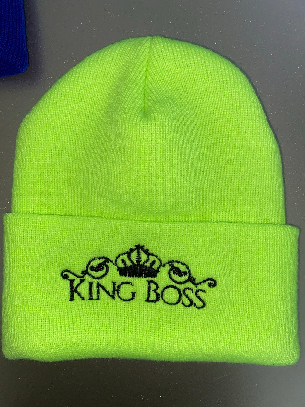 KB Signature Beanie (Lime Green)