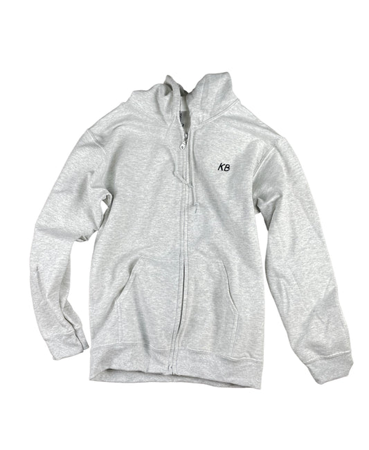 Grey KB Zip Up