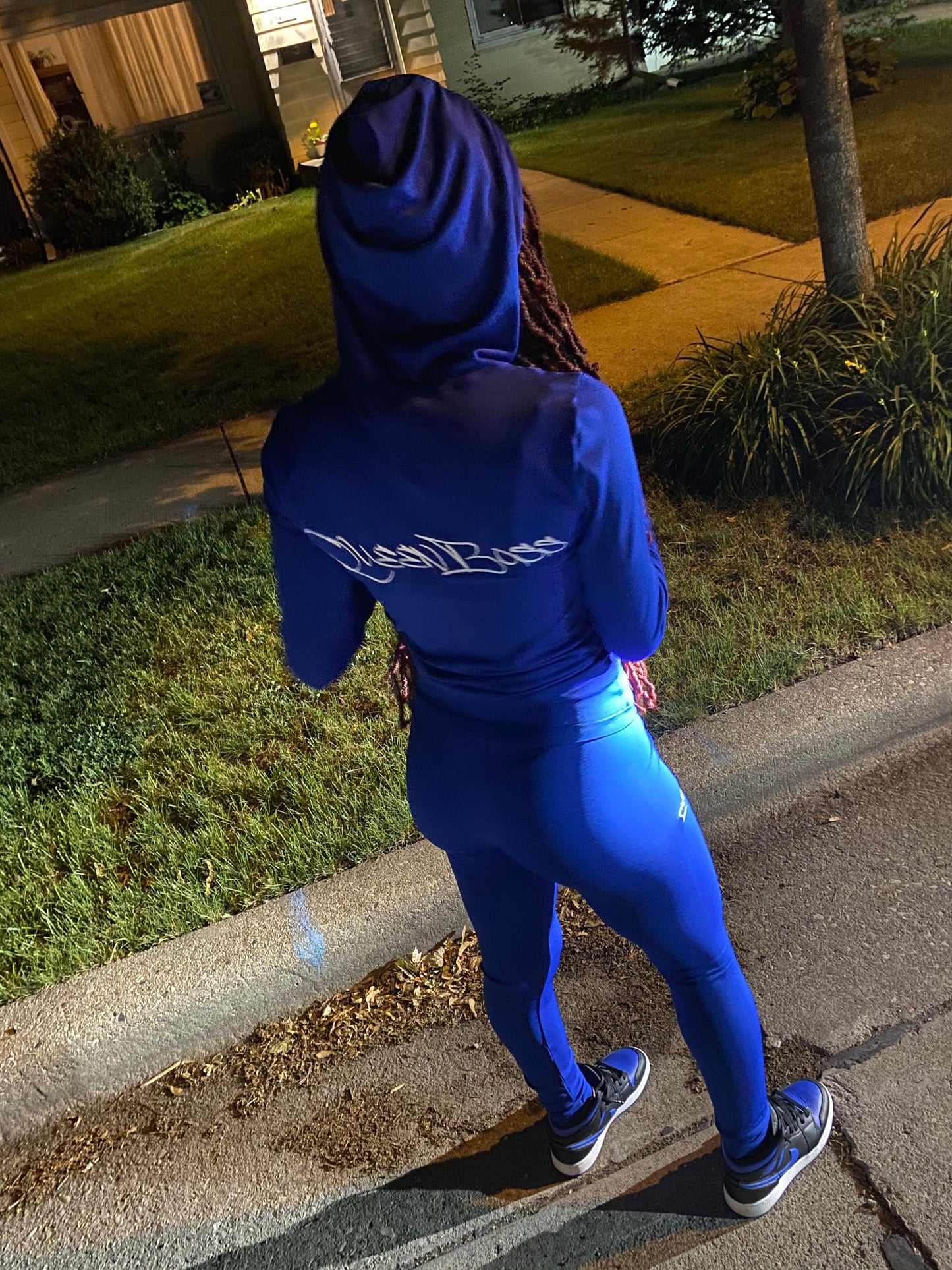 Royal Blue QueenBoss Signature Sweatsuit