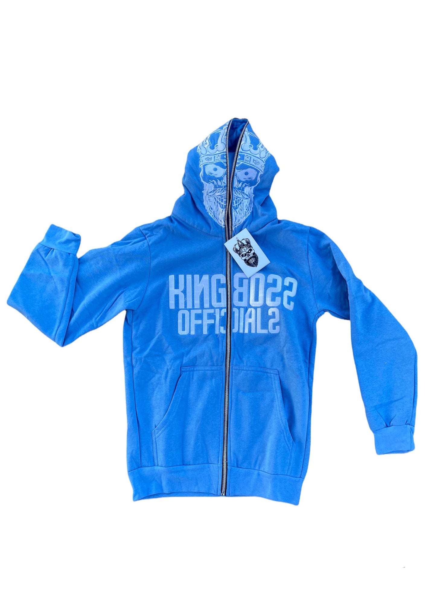 Light Blue KBO Logo Full Zip