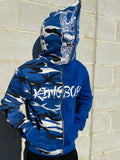 Blue Camo Full Zip